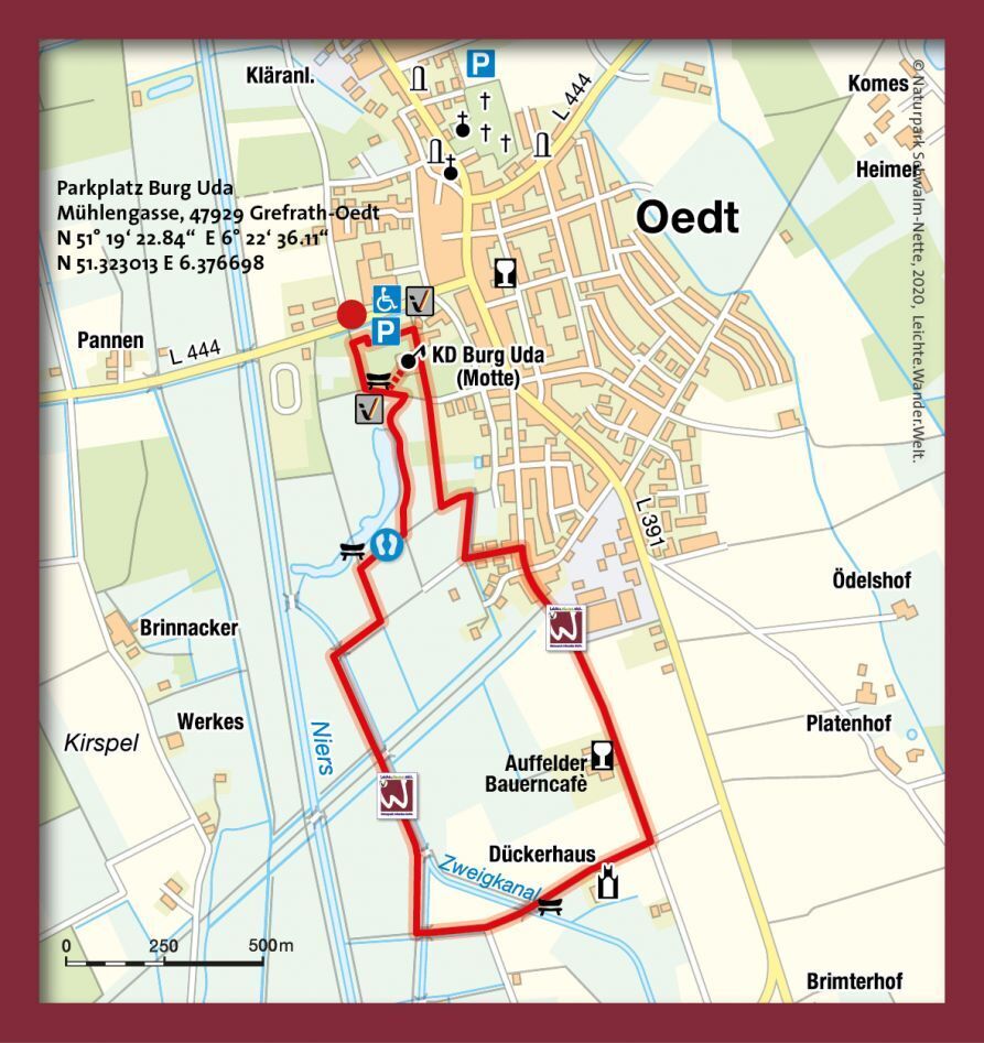 Naturpark Schwalm-Nette · Burg Uda-Pfad