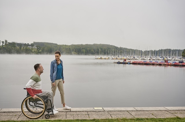 Freizeitweg rund um den Bostalsee (Wander- und Handbiketour)