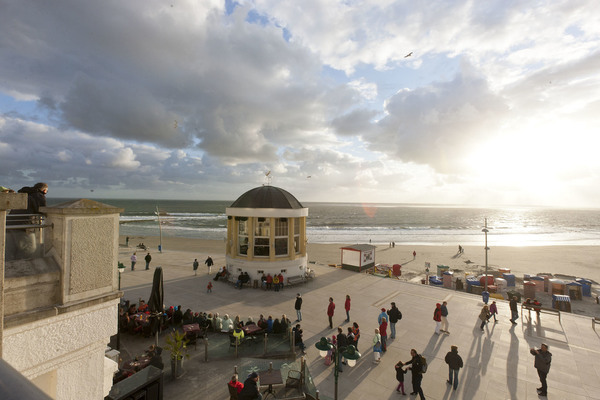 Promenade mit Musikpavillon Borkum