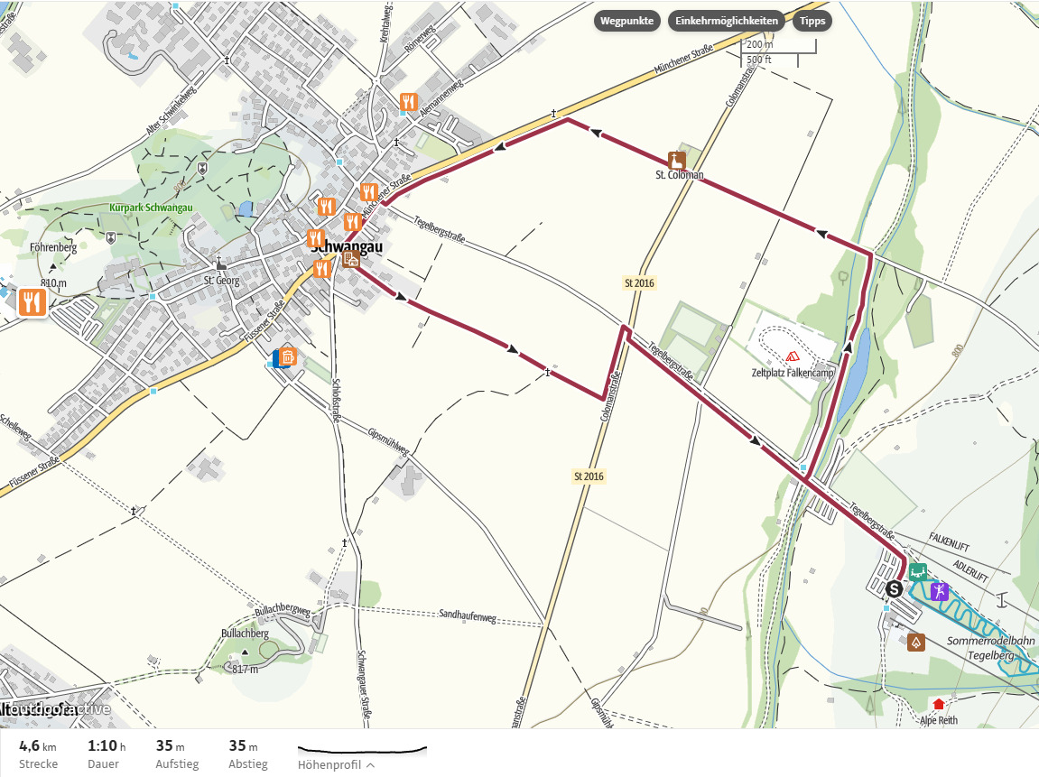 St. Coloman Rundweg