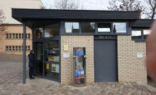 Touristischer Infopunkt Quedlinburg mit  öffentlichem WC am Parkplatz Marschlinger Hof - ©Manuela Fischer