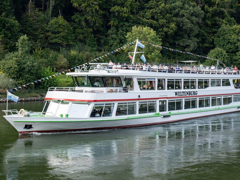MS Weltenburg - ©Personenschifffahrt Stadler MS Weltenburg auf der Donau - ©Personenschifffahrt Stadler