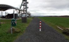 Barbaraturm - Fördergerüst und Aussichtsturm der Förderanlage auf der Steineberger Höhe - ©Julia Marmulla