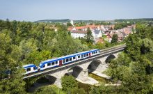 Triebwagen Typ „Lint 41 “Streckennetz Ostallgäu-Lechfeld, BRB - ©Dietmar Denger