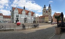 Marktplatz zu Wittenberg - ©Manuela Fischer