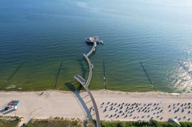 Zu den nach „Reisen für Alle“ zertifizierten Einrichtungen im Ostseebad Koserow gehört unter anderem die örtliche Seebrücke. © Kurverwaltung Koserow  | Zu den nach „Reisen für Alle“ zertifizierten Einrichtungen im Ostseebad Koserow gehört unter anderem die örtliche Seebrücke. © Kurverwaltung Koserow 
